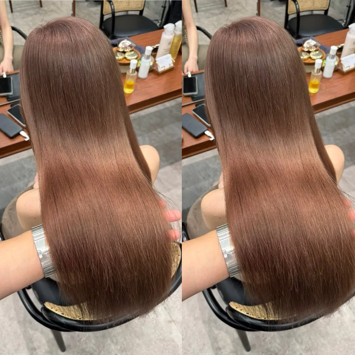 ロング カラー ブリーチ ヘアカラー 立川♡艶カラー /ケアブリーチのヘアスタイル