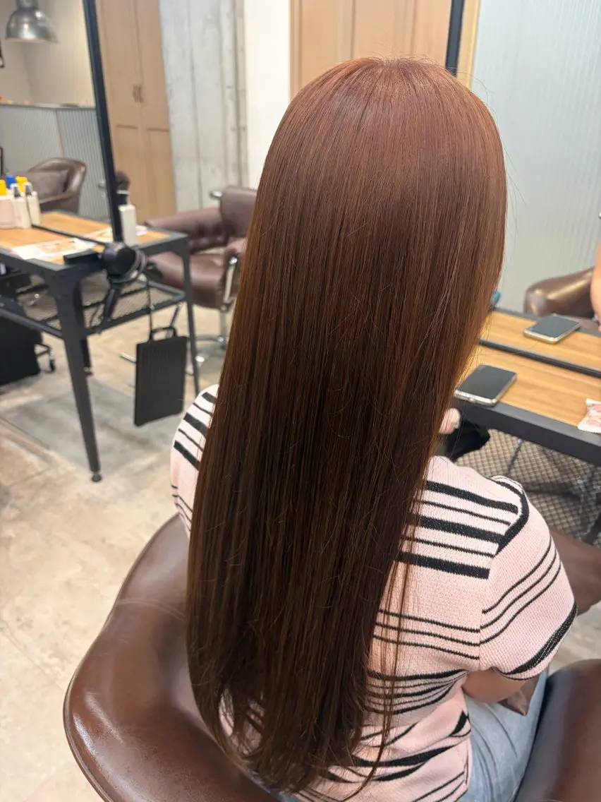 ロング ⛓️沼らせ艶カラー アズサ⛓️のヘアスタイル