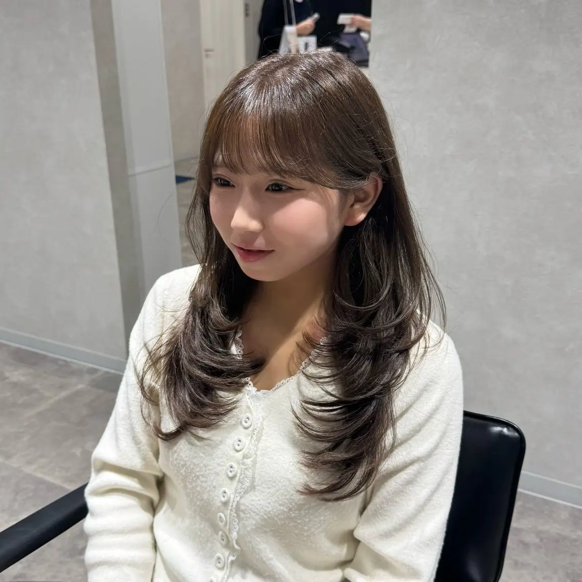 ロング カット ヘアカラー 韓国特化🇰🇷千葉 /レイヤーカット竜生のヘアスタイル