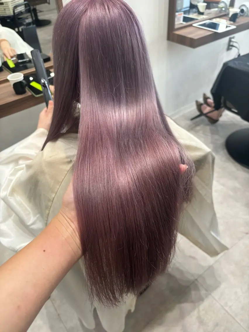 大人気メニュー❤️🔥話題の髪質改善クイックコース‼️カット➕髪質改善カラー🩵の写真