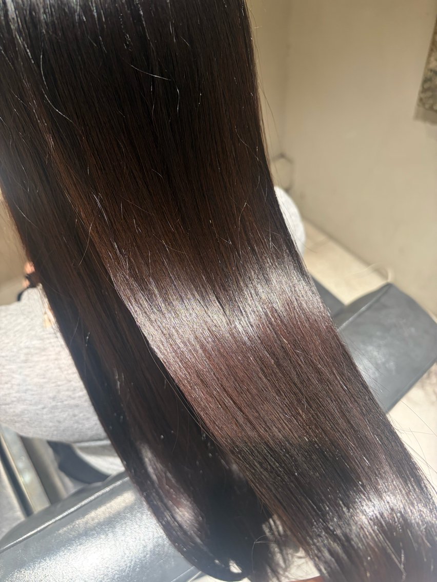 ロング カット ヘアカラー NEWTON 🌟ミニモ限定のヘアスタイル