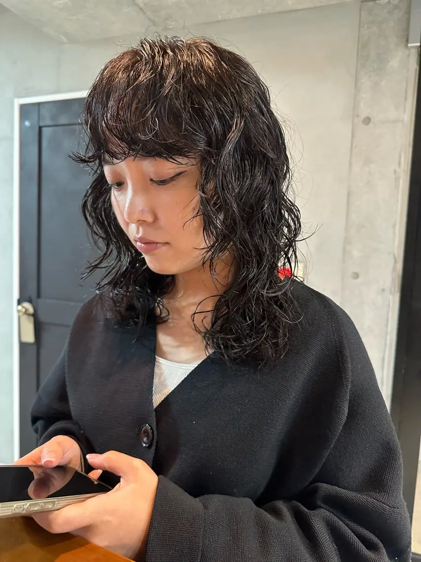 カット+パーマ+カラーTR【レイヤーパーマ】【レイヤーカット】の写真