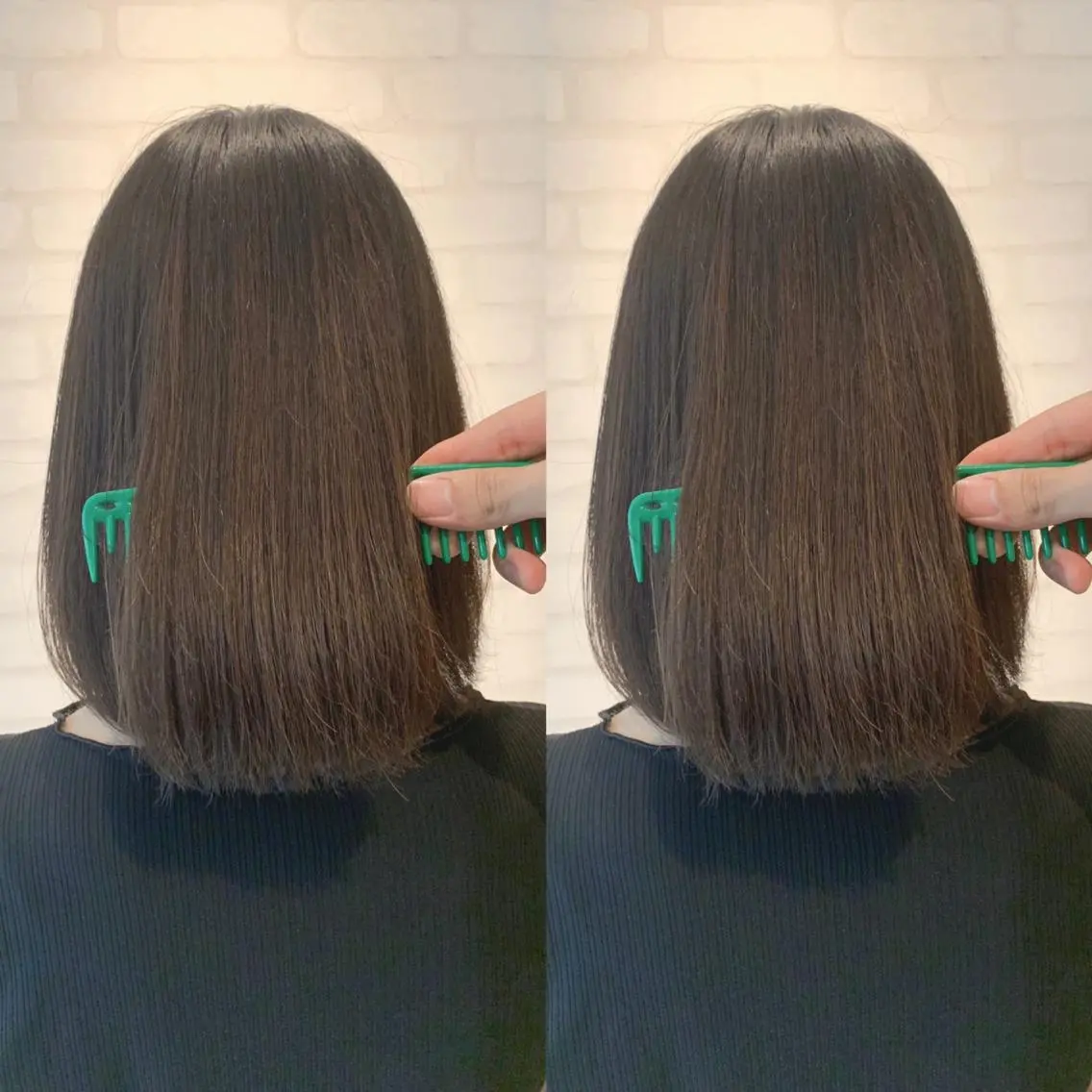 ロング 髪質改善 髪質改善カラーのヘアスタイル