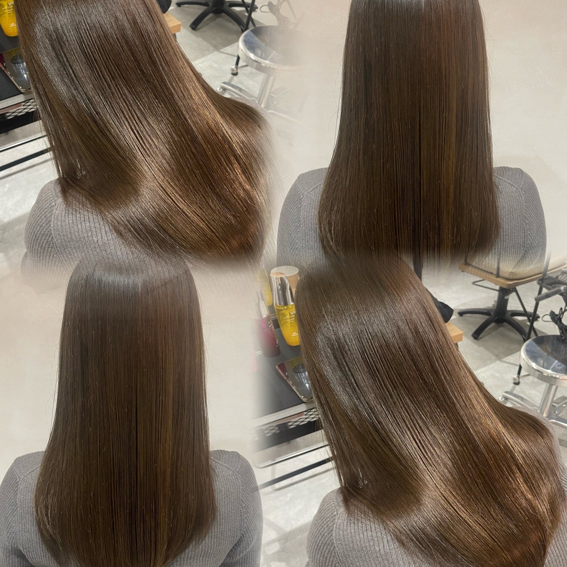 カラー ヘアカラー 天王町×艶感 カラー 🍒サヤ🍒のヘアスタイル