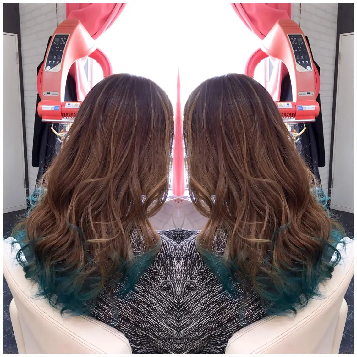 ロング カラー ヘアアレンジ Kimura Shinyaのヘアスタイル