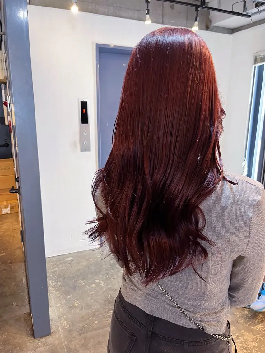 ロング カラー カット ヘアカラー トリートメント 🌛ダブルカラー 🌜SAYAKAのヘアスタイル