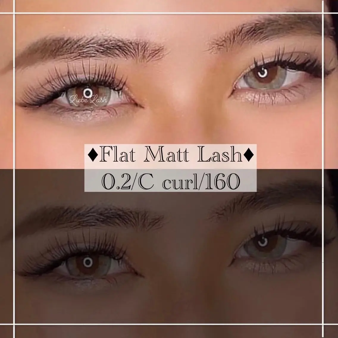 マツエク・マツパ マツエク Liebe Lash 𝐀𝐢💎のマツエク・マツパデザイン
