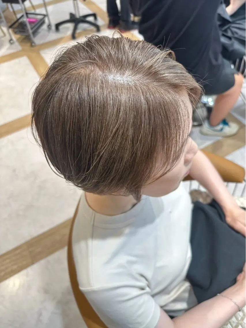 ショート カラー ヘアカラー 🎀miyu モデル様募集中🎀のヘアスタイル