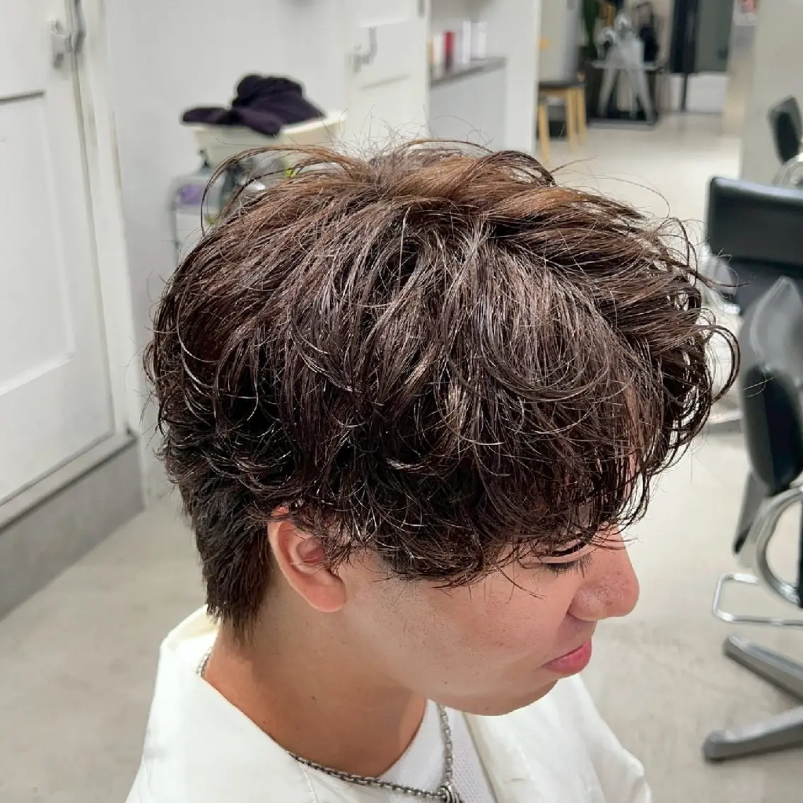 カラー メンズ メンズブリーチ ブリーチ ブリーチなしカラー カット ヘアカラー 名古屋のパーマ職人 /fifth/正岡のヘアスタイル