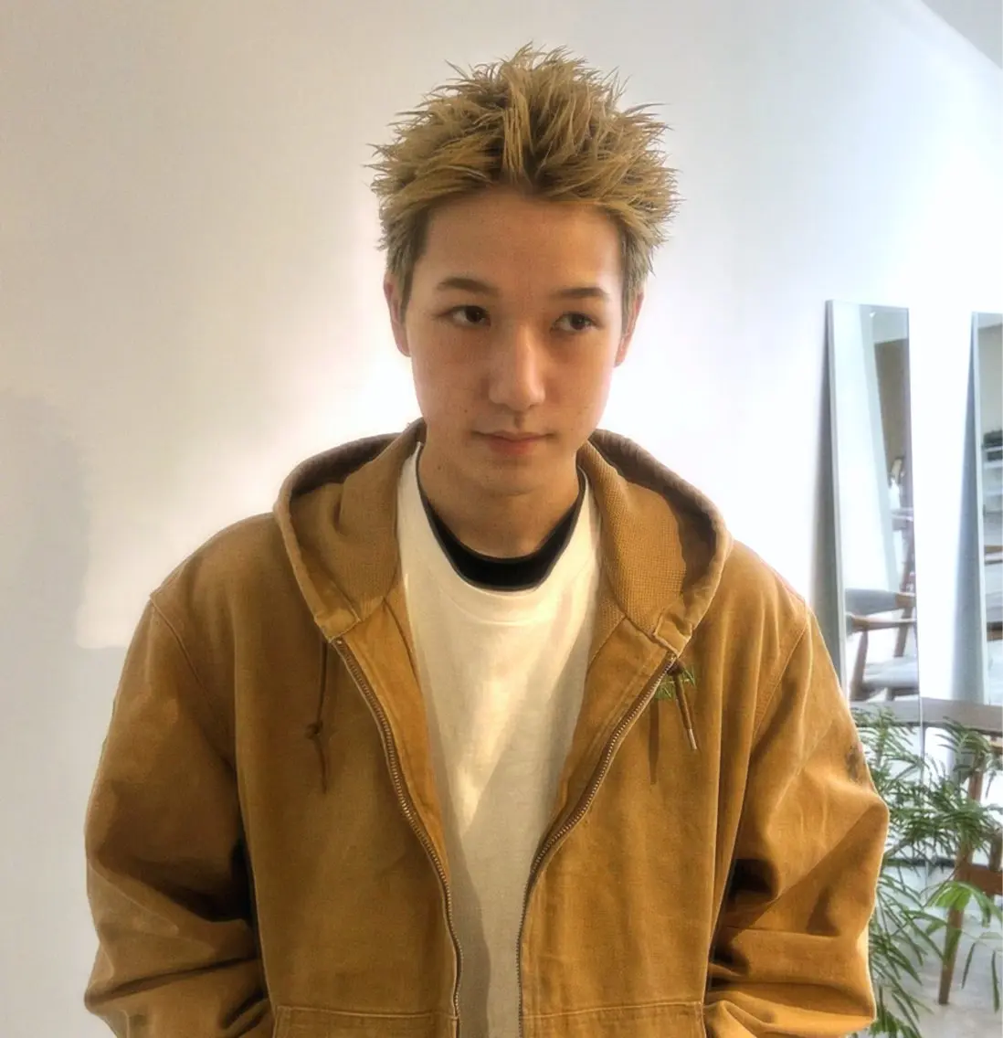 【スパイキーショート】メンズカットの写真