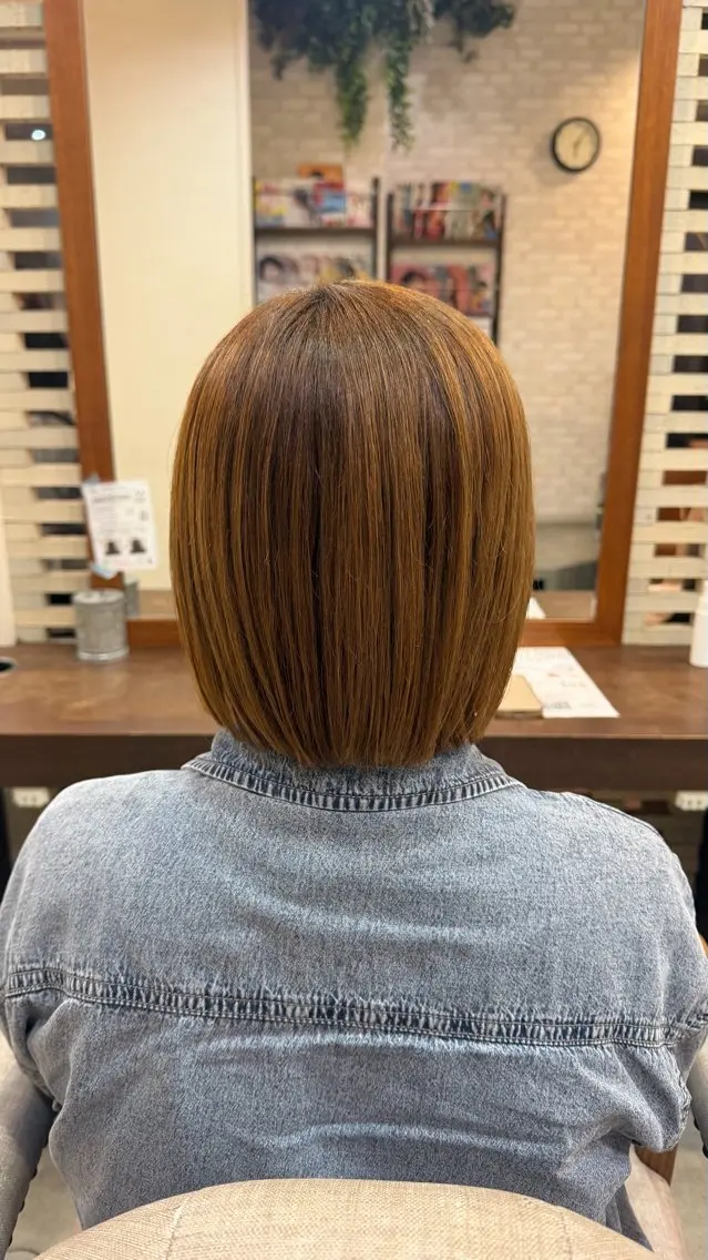 ショート ボブ 小林 美羽のヘアスタイル