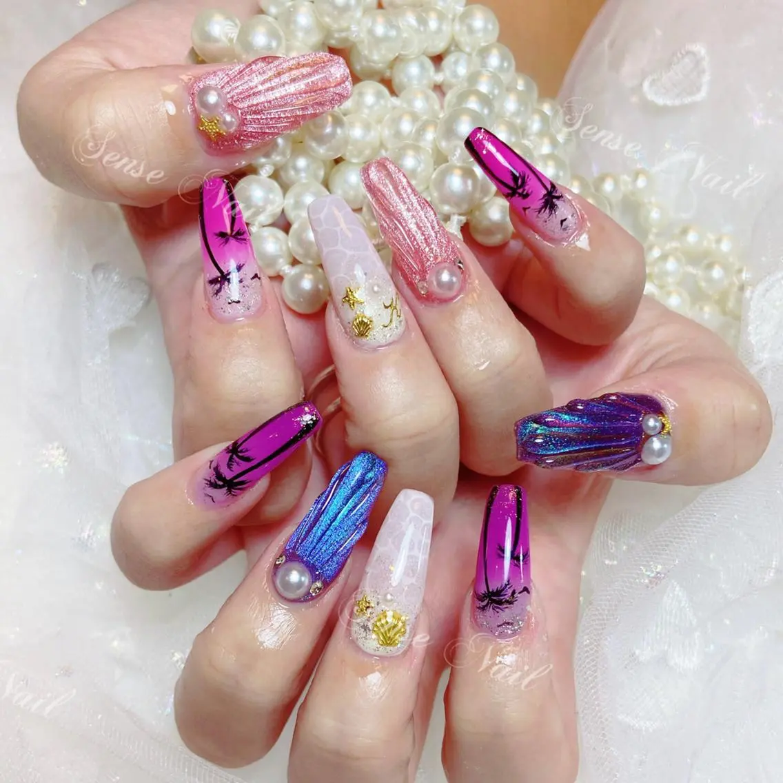 ネイル ハンドネイル 🎀Sense Nail新宿店🎀のネイルデザイン