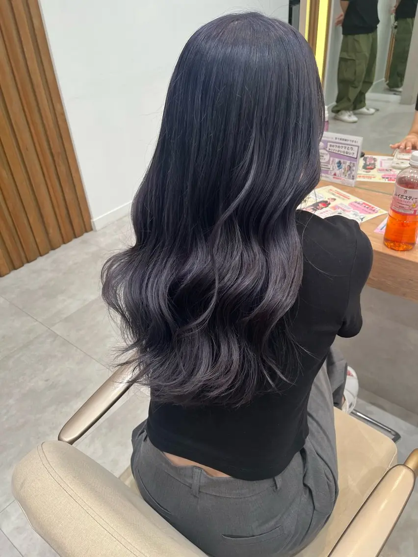 ロング カラー 木野田 萌のヘアスタイル