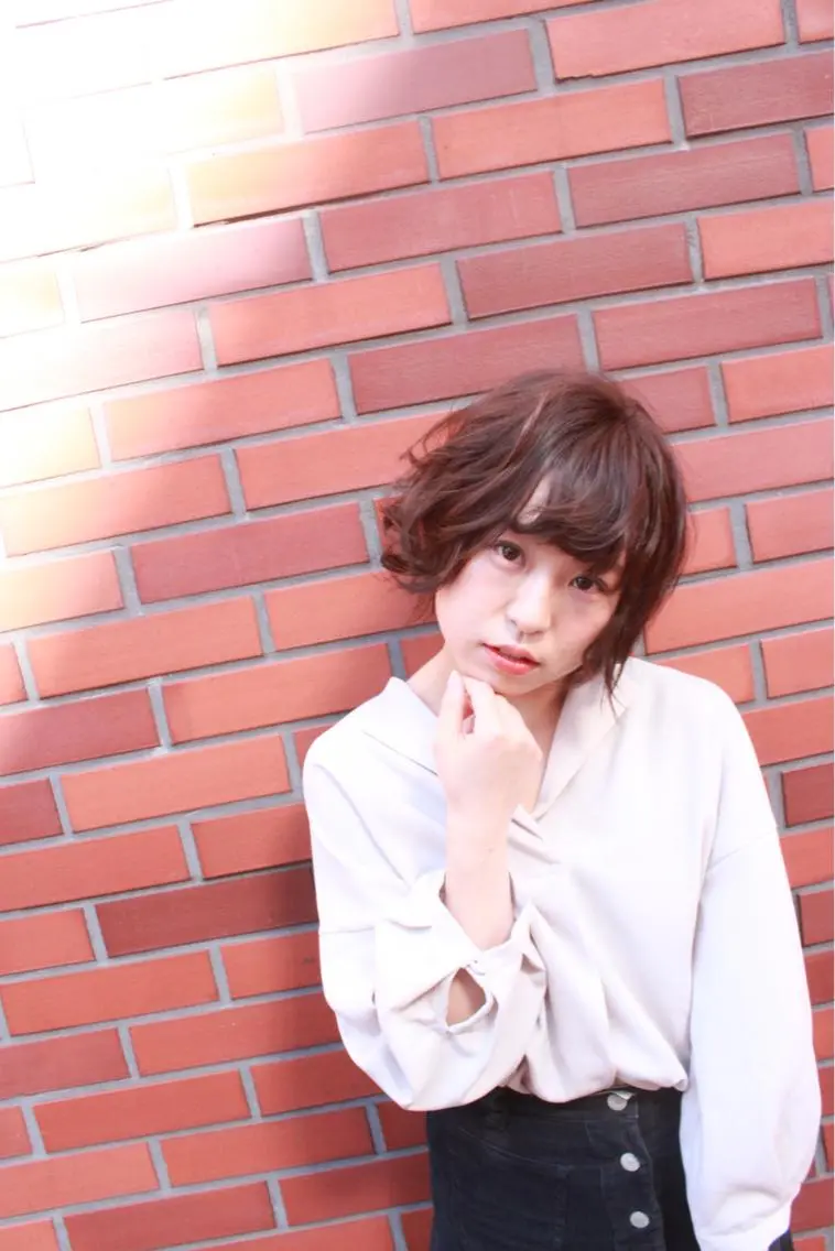 撮影サロンモデル【肩上ボブ〜ショート限定】の写真