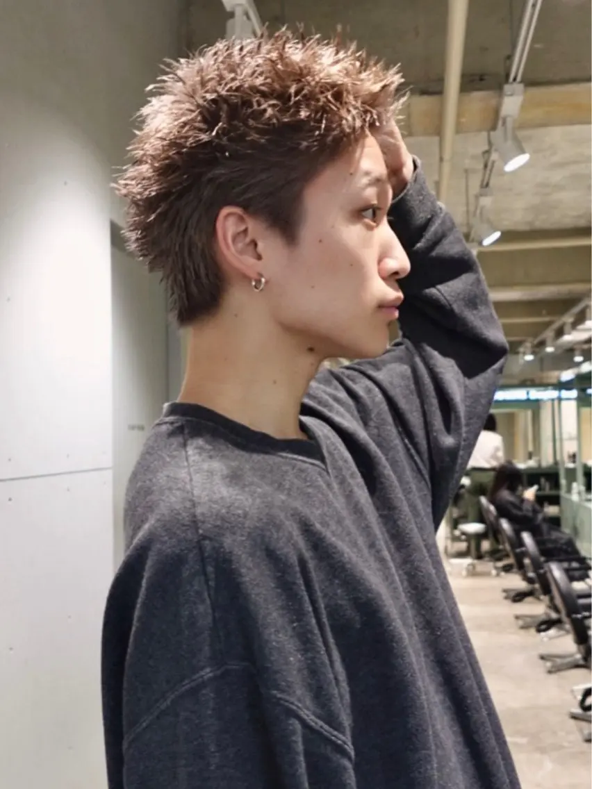 ショート カラー メンズ カット 🔥メンズ特化🔥 渋谷/近澤瑠以✂️のヘアスタイル