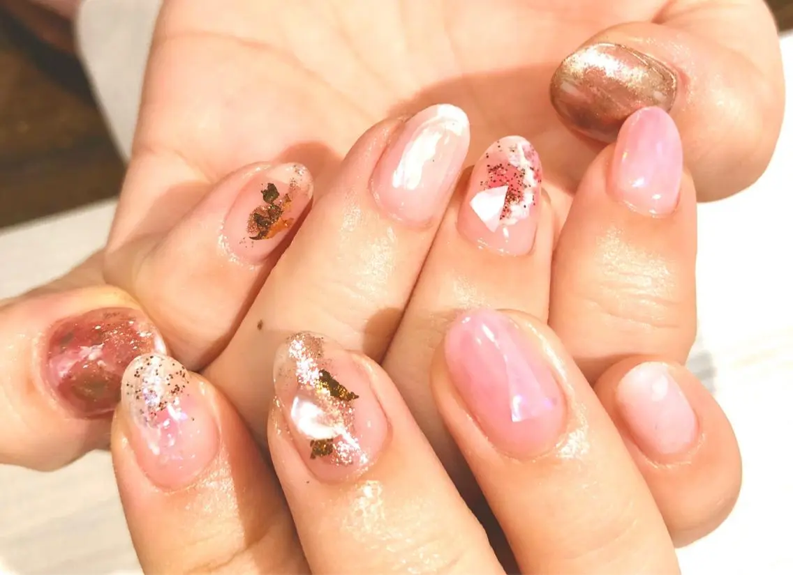 ネイル ニュアンスネイル TRAM-nail moriizumiのネイルデザイン