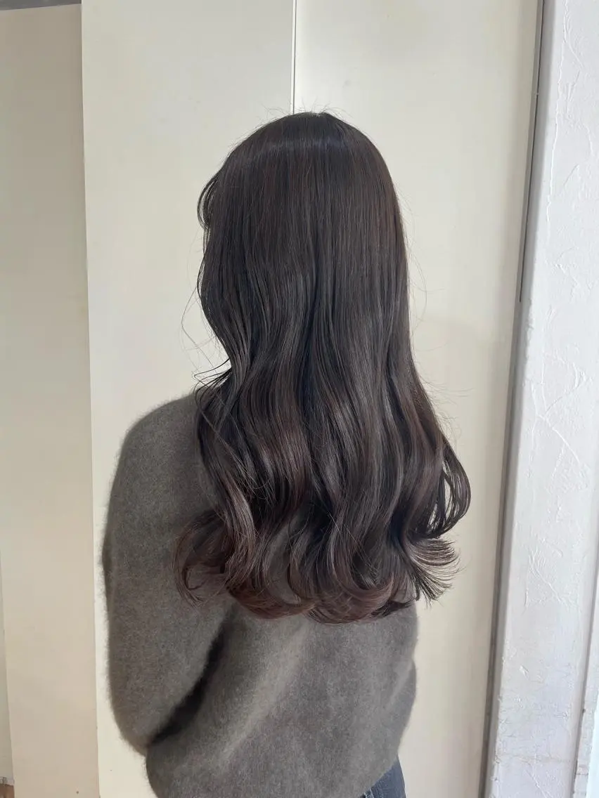 💙カット✂︎アッシュ寒色系カラー+1stepオージュアトリートメント💙の写真