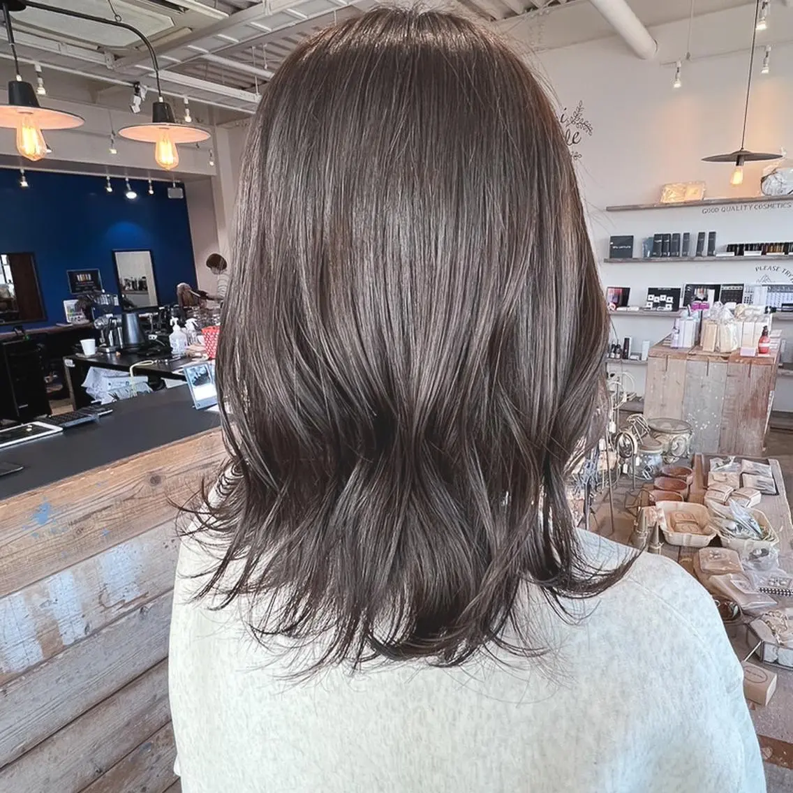 【人気No.1】似合わせカット+うる艶カラー+トリートメント¥15840→¥8980の写真