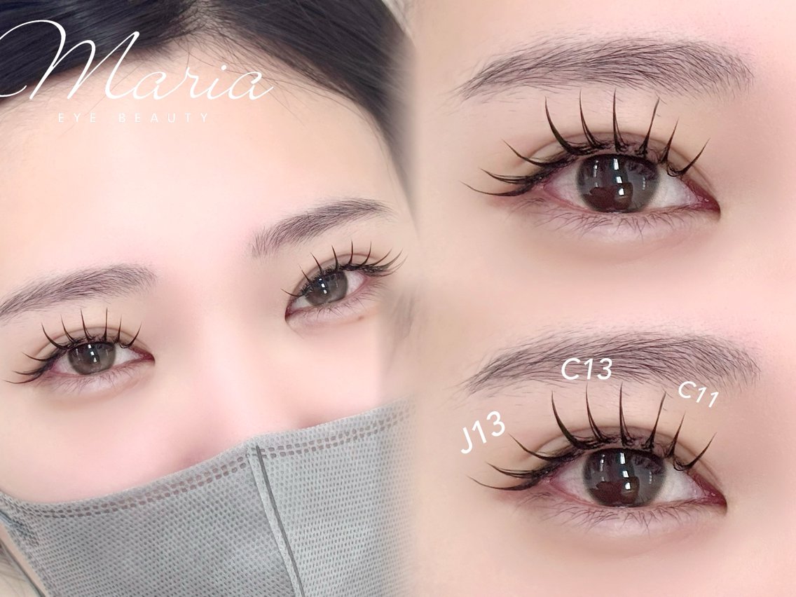 マツエク・マツパ マツエク Mariaeye 中村のマツエク・マツパデザイン