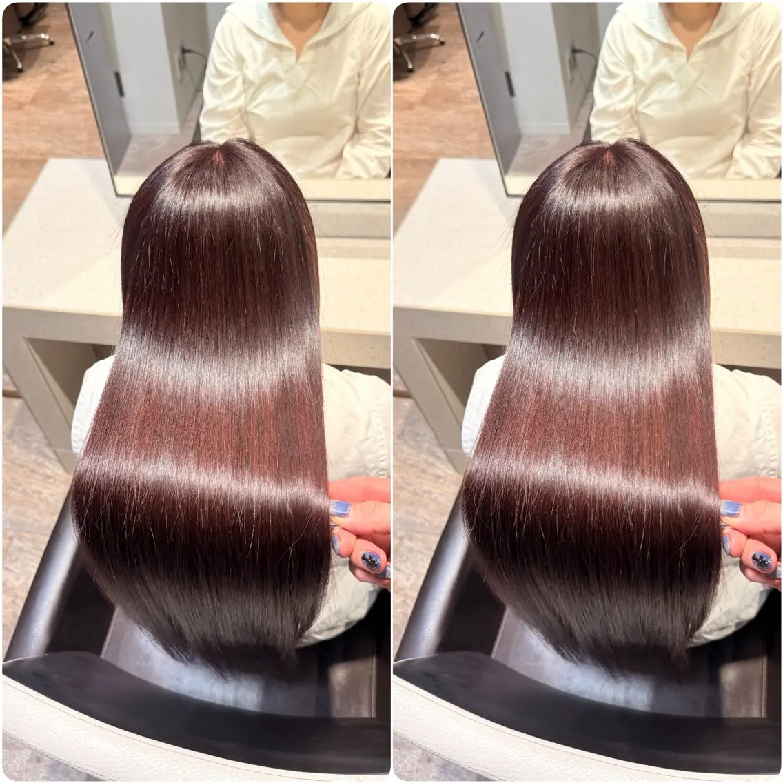 ロング カラー カット 縮毛矯正 トリートメント ヘッドスパ 🌹ULTOWA🌹 髪質改善/縮毛/店長のヘアスタイル