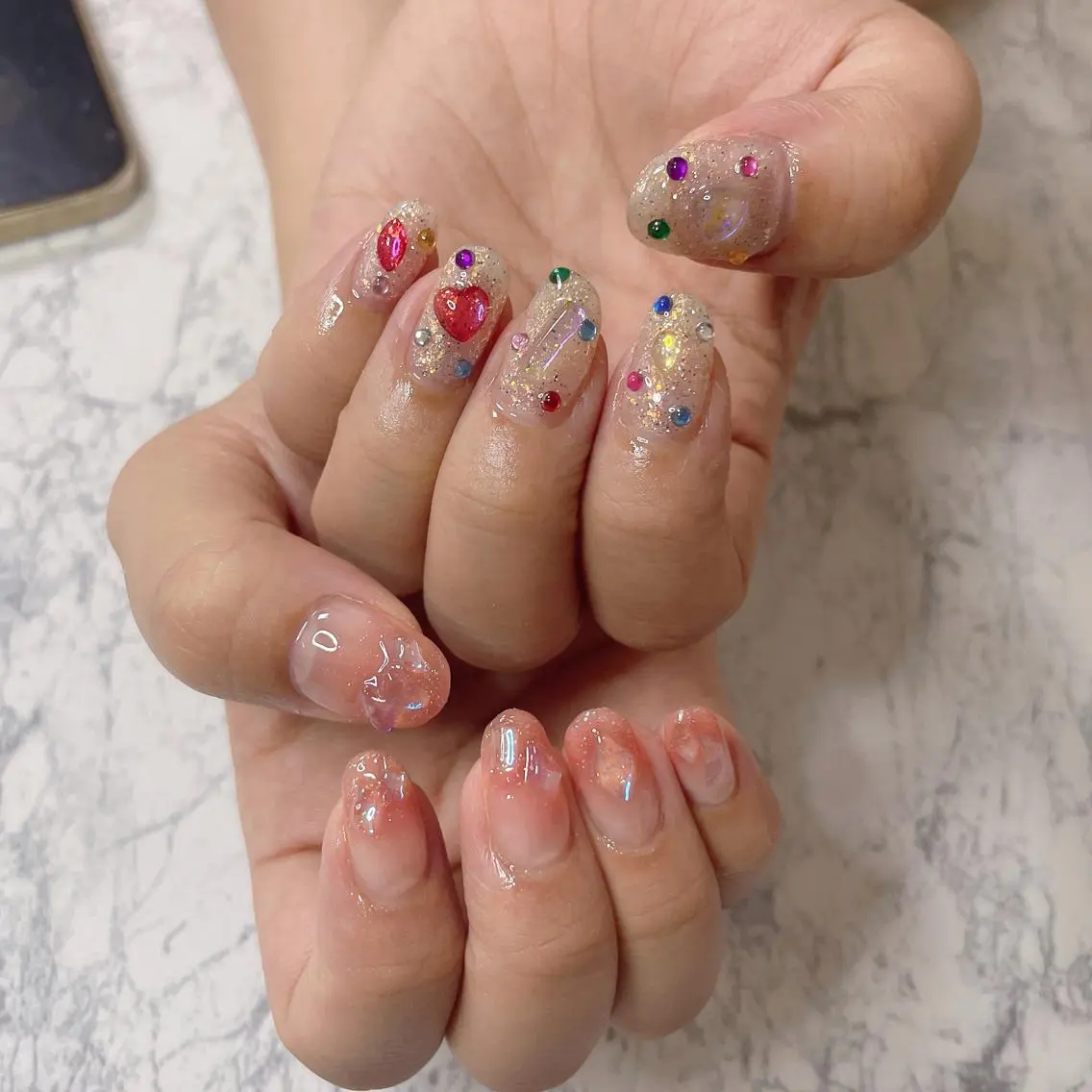 ネイル ハンドネイル 畠山 ゆいのネイルデザイン