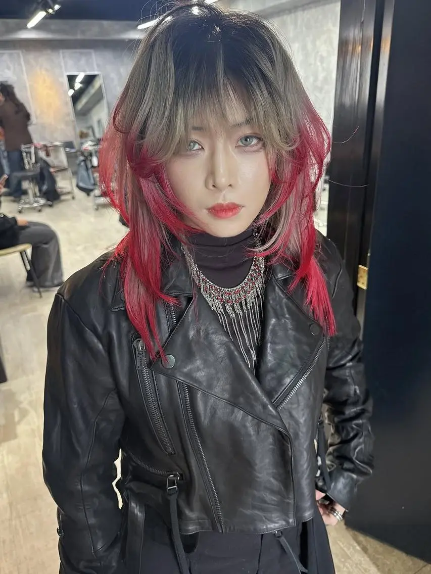 【骨格似合わせ＋TR】レイヤー・ハッシュ・ウルフの写真