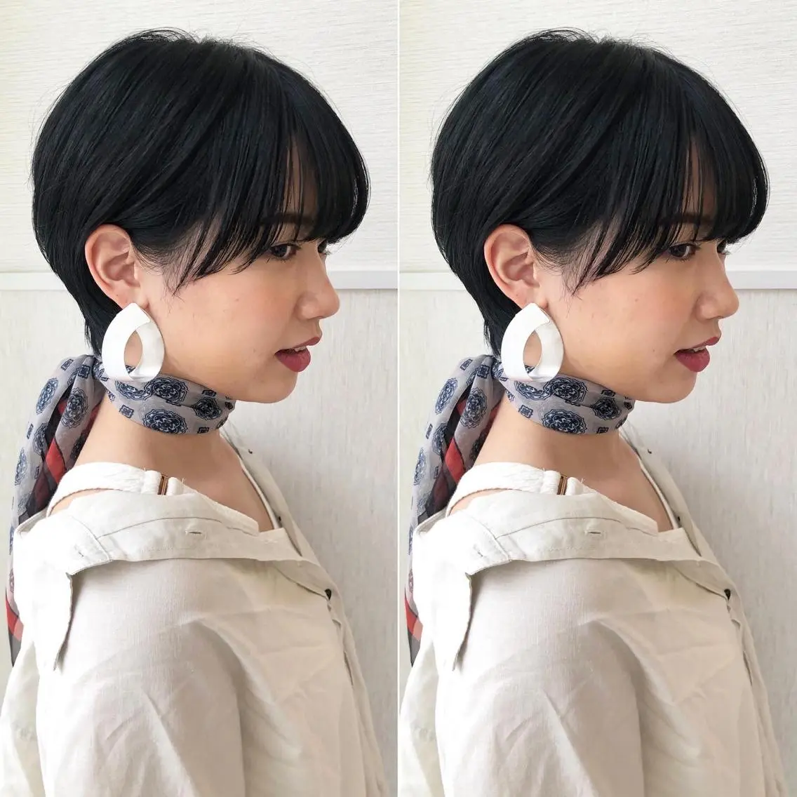 ショート 三鷹で1番ショート ボブをカットする新谷のヘアスタイル