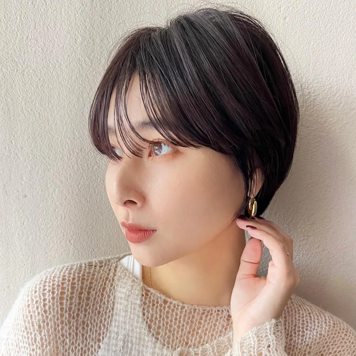ショート 顔周りカット シースルーバング ショートヘア ✨髪のお医者さん✨ イナガキハヤトのヘアスタイル