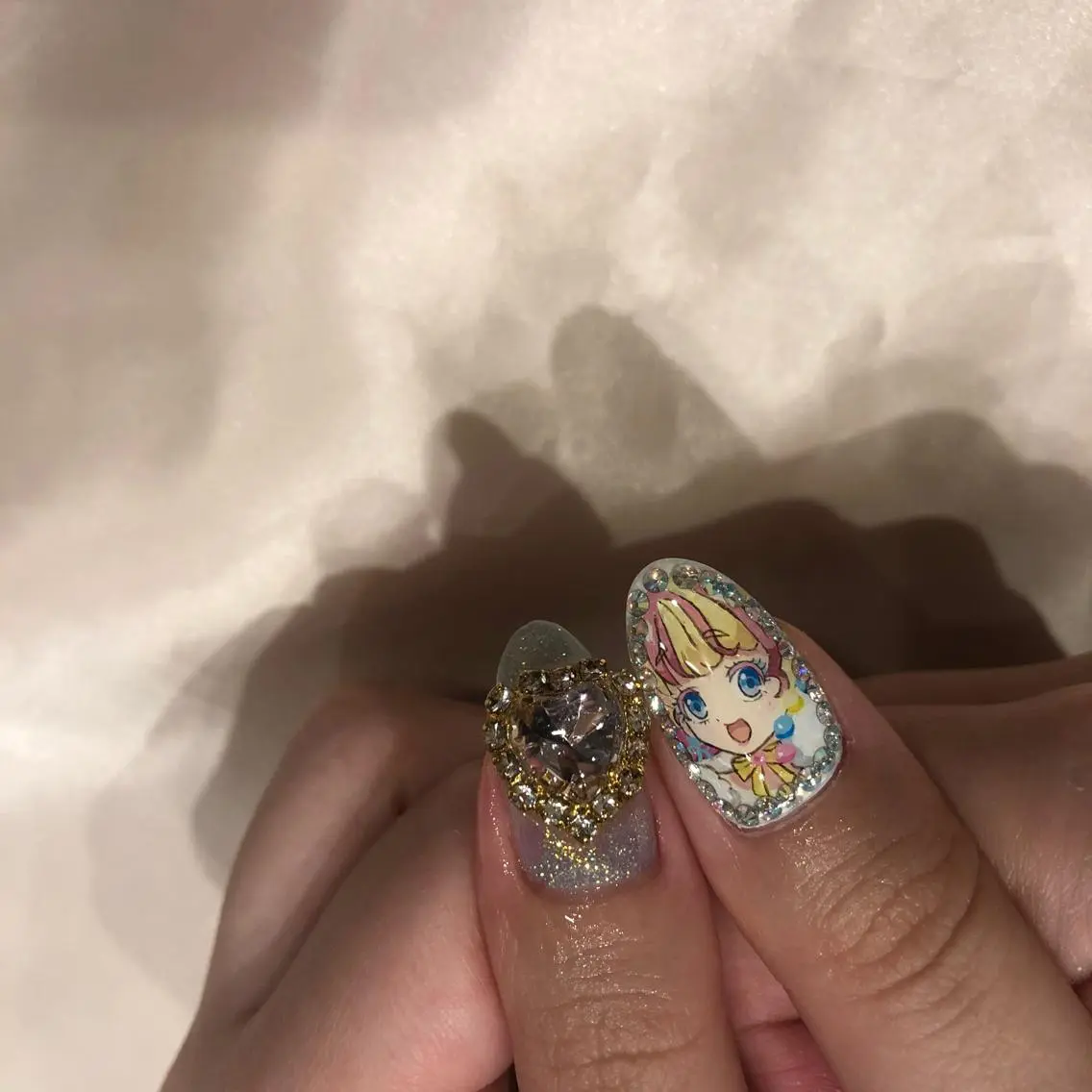 ネイル パラあり！フィルイン 美フォルムのネイルデザイン