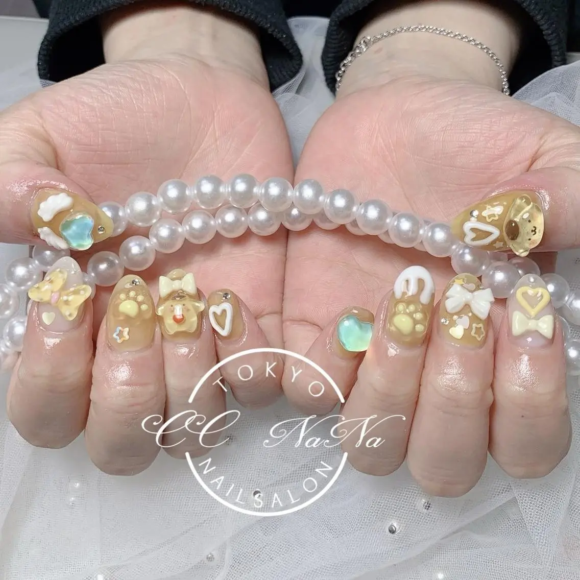 ネイル 星川✨奈々美 パラジェル取扱店🦋のネイルデザイン
