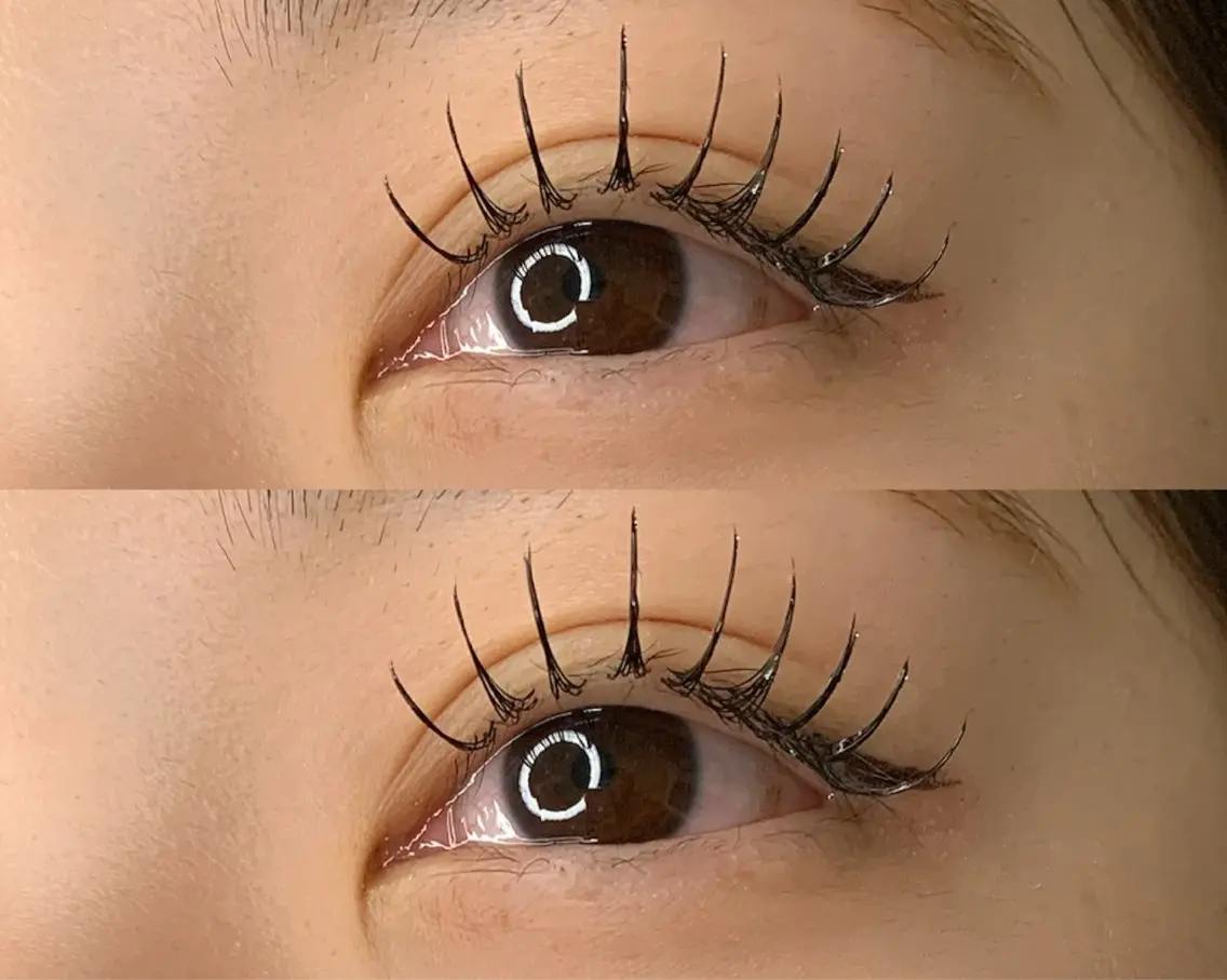 マツエク・マツパ フラットラッシュ Eyelash Salon IROのマツエク・マツパデザイン