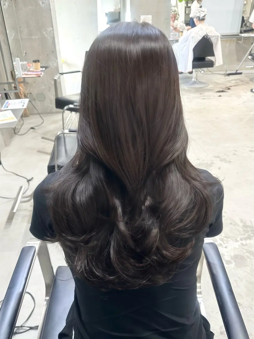 カラー 本場韓国ヘア特化 아이비/Aibiのヘアスタイル