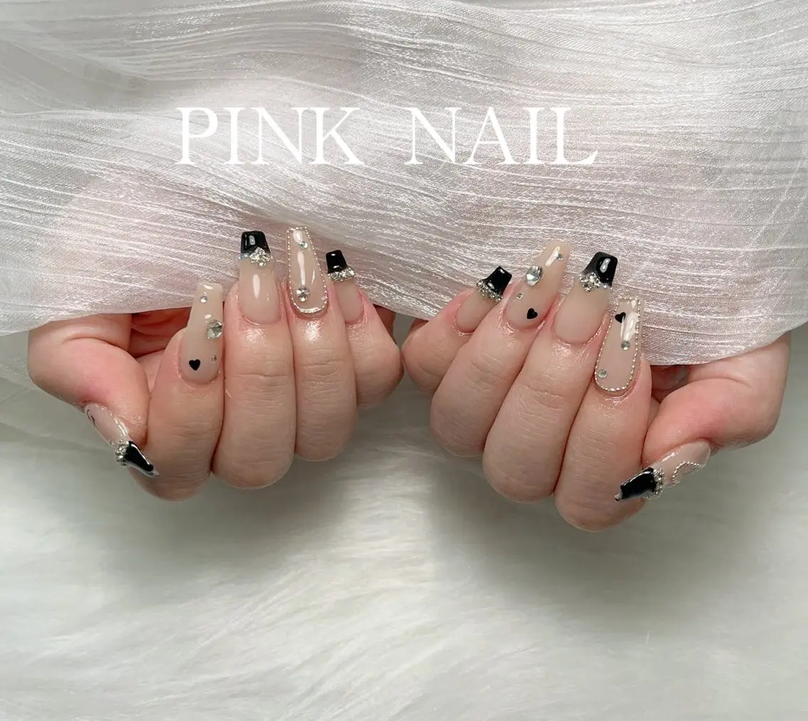 ネイル ハンドネイル pink nailのその他イメージ