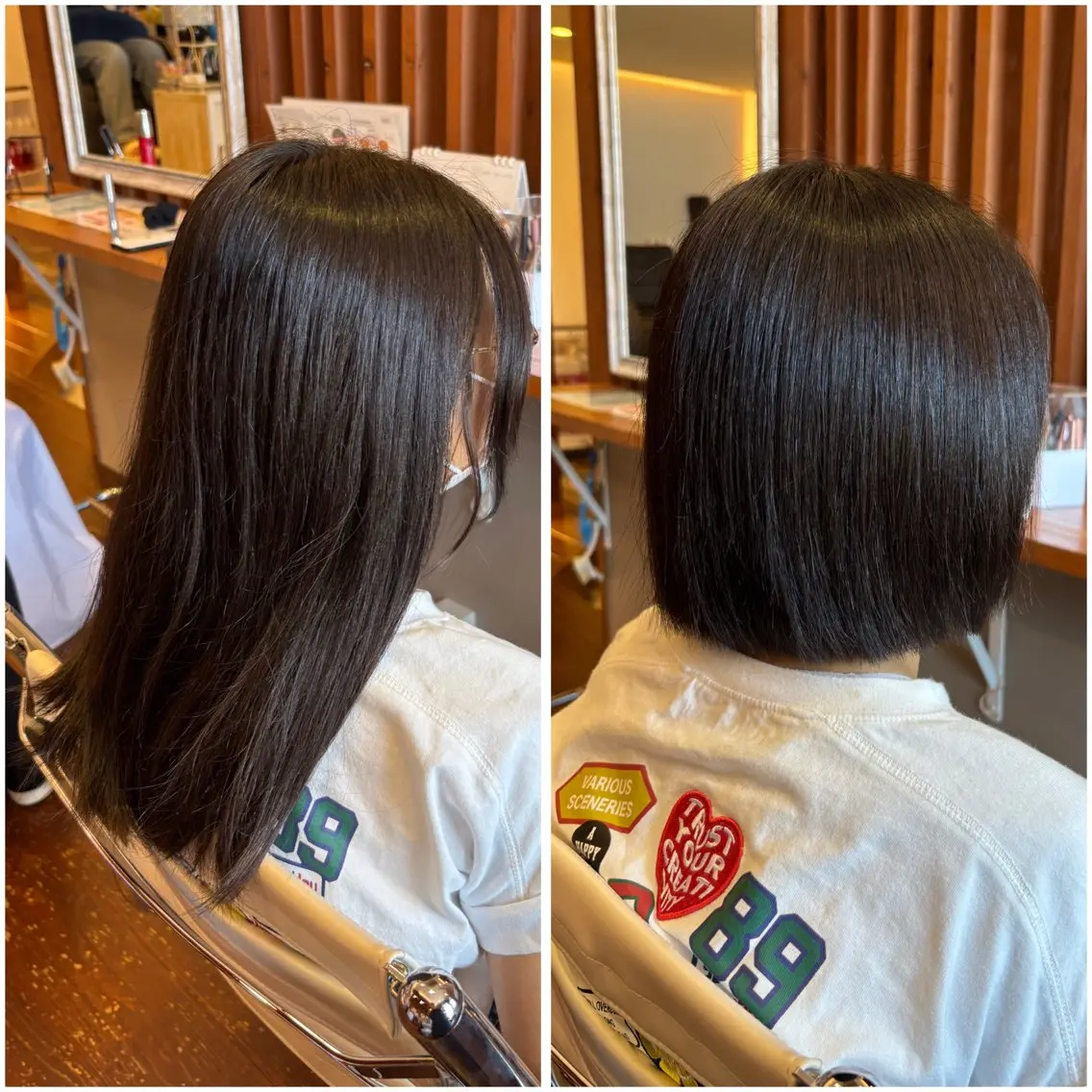 セミロング キッズ Pealarkいろは ※3/12までの掲載のヘアスタイル