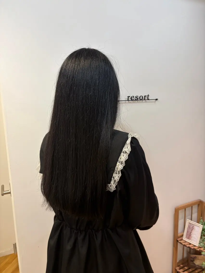 ロング 北川 智花のヘアスタイル