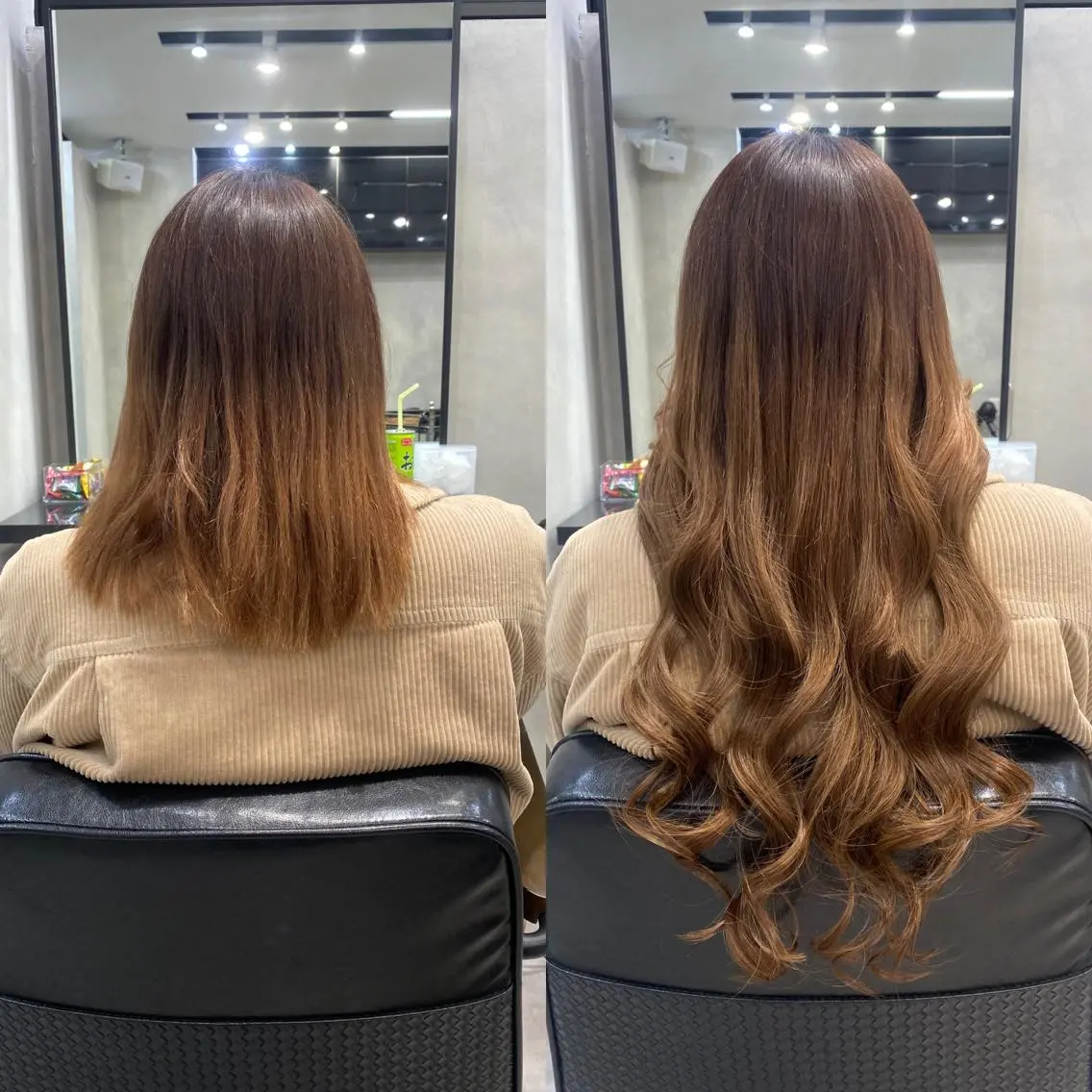 ロング カラー ヘアアレンジ ショートボブ シールエクステ バレイヤージュ 透明感カラー デザインカラー FAAM Tsuneのヘアスタイル