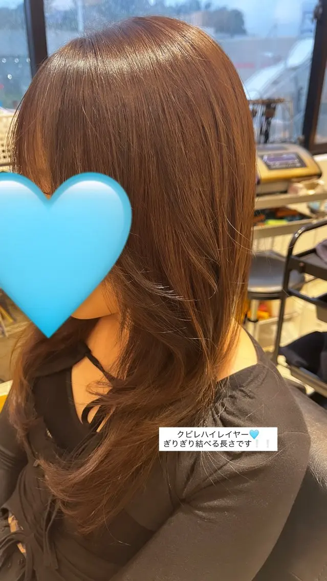 ロング くびれヘア ハイレイヤー レイヤーカット モデル募集 Miyu🌙のヘアスタイル