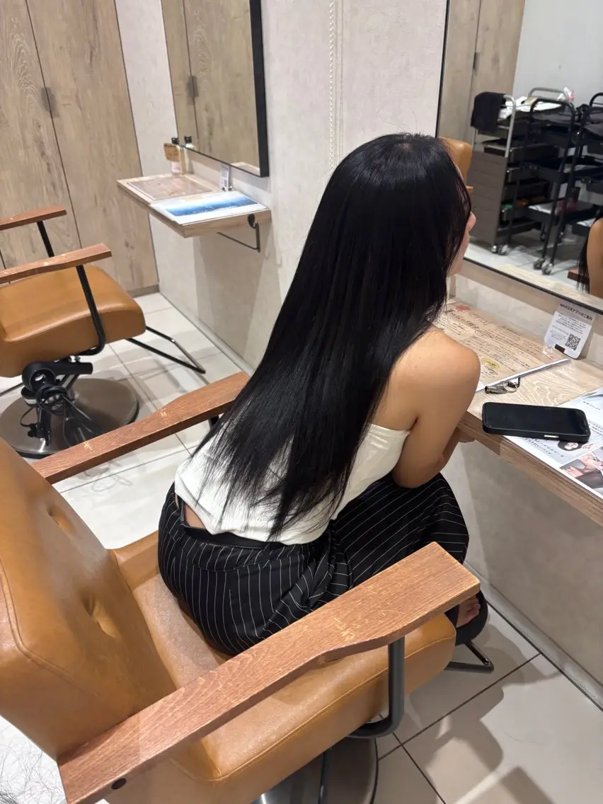 ロング ヘッドスパ ⭐️うる艶カラー 募集　まゆ⭐️のヘアスタイル