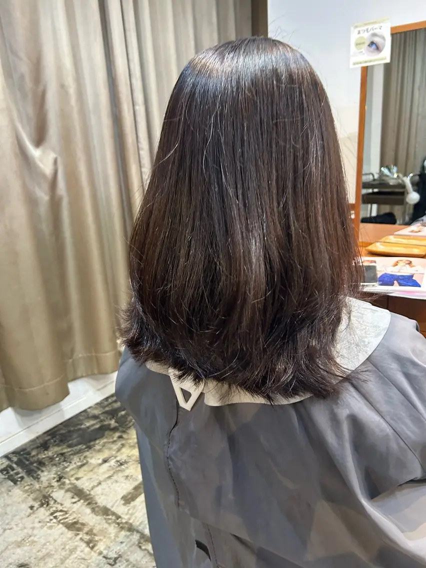 ミディアム GRAFICA 優香のヘアスタイル