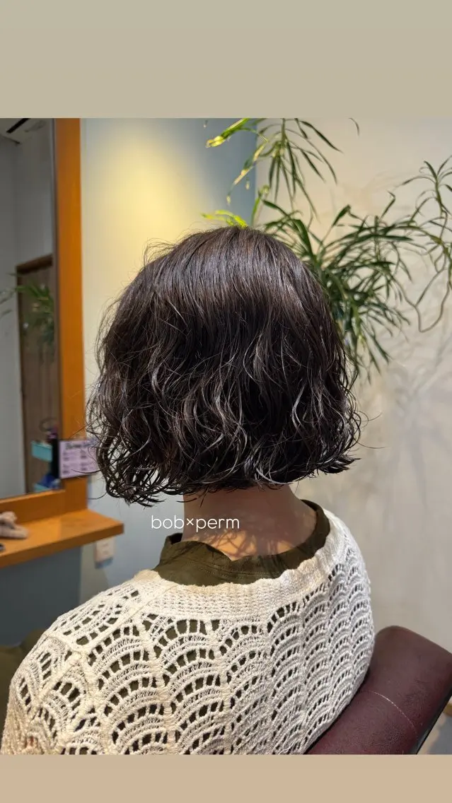 似合わせカット+トレンドパーマ💫の写真