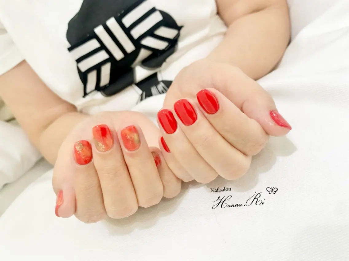 【HAND】ワンカラージェル(オフあり)☆ドライケア込みの写真