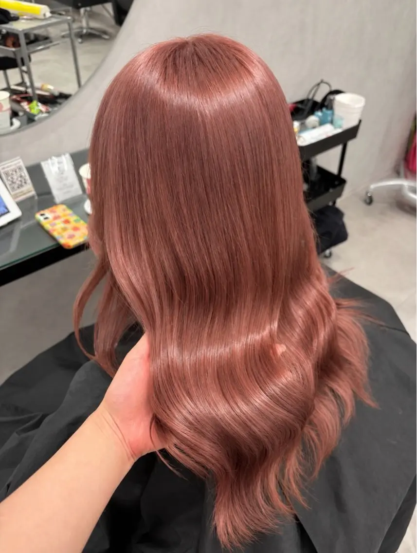 セミロング ヘアカラー トリートメント 💗モテガーリー💗 rumi♡のヘアスタイル