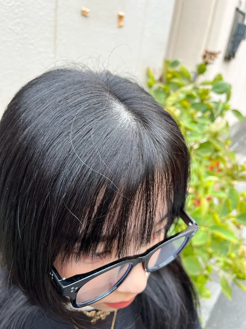 セミロング パーマ ヘアアレンジ メンズパーマ 似合わせカットのヘアスタイル