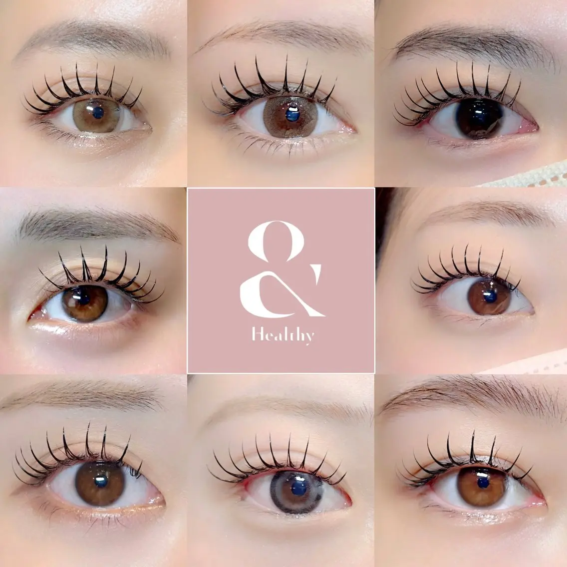 【 平日限定🩷 & healthy アンドヘルシー 】フラット120本+まつげパーマ（上）｟最新パリエク🕊️｠の写真