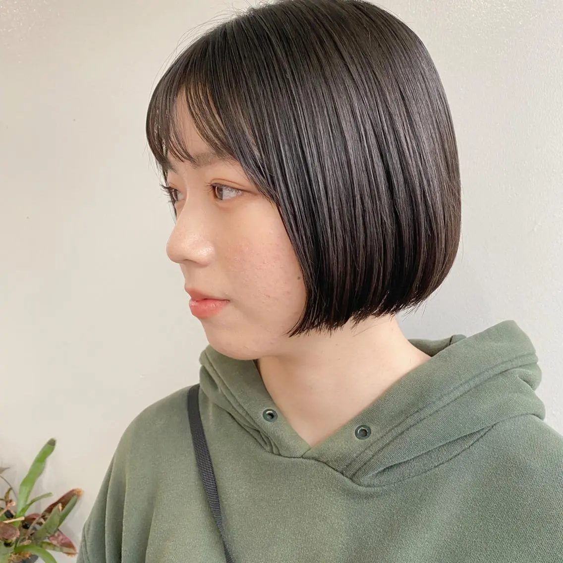 ミディアム カット トリートメント 艶カラー⁑ナチュラル ⁑中屋恵美🍃のヘアスタイル