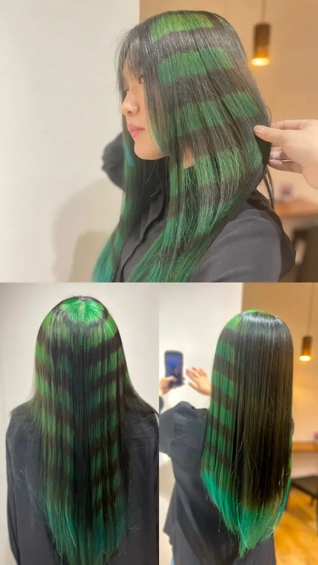 ロング カラー ROMMY._. Asakuniのヘアスタイル