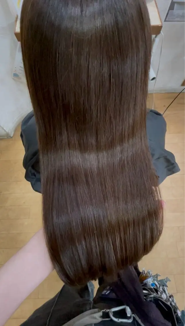 ロング カラー ヘアカラー トリートメント 髪質改善・白髪ぼかし /お悩み対応カラーのヘアスタイル