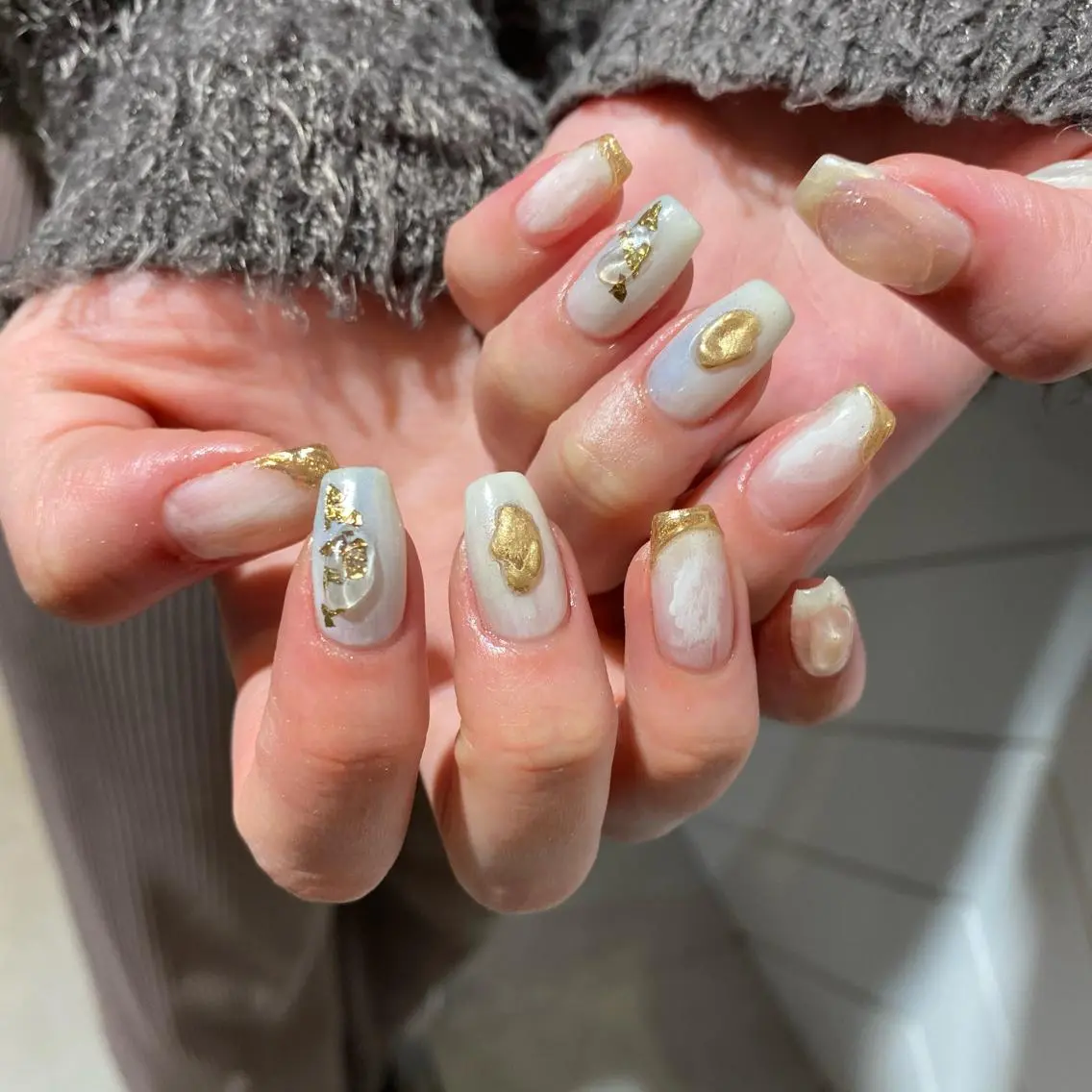 ネイル ハンドネイル 岩本 杏のネイルデザイン
