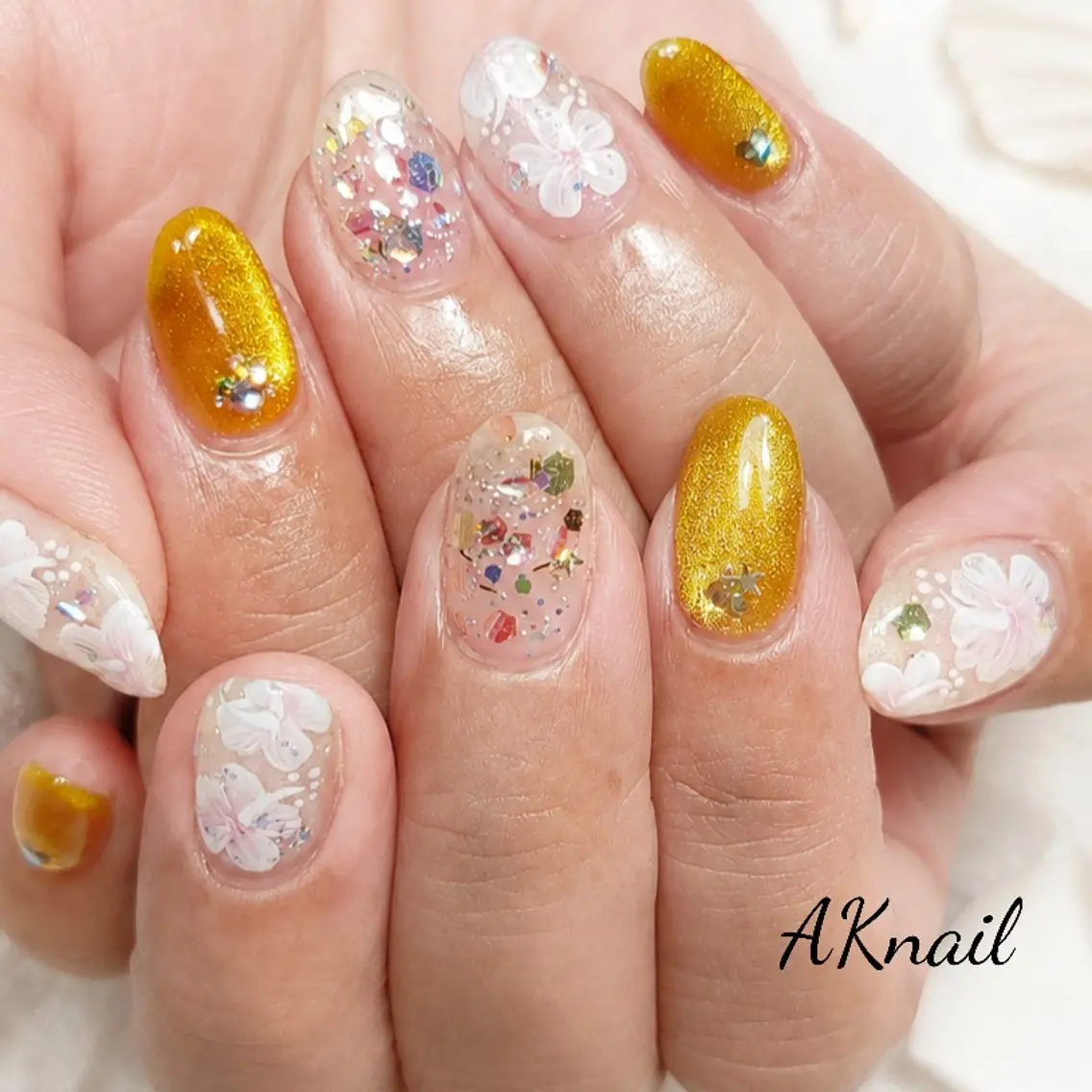 ネイル ネイル&巻き爪サロン 　AKnailのネイルデザイン