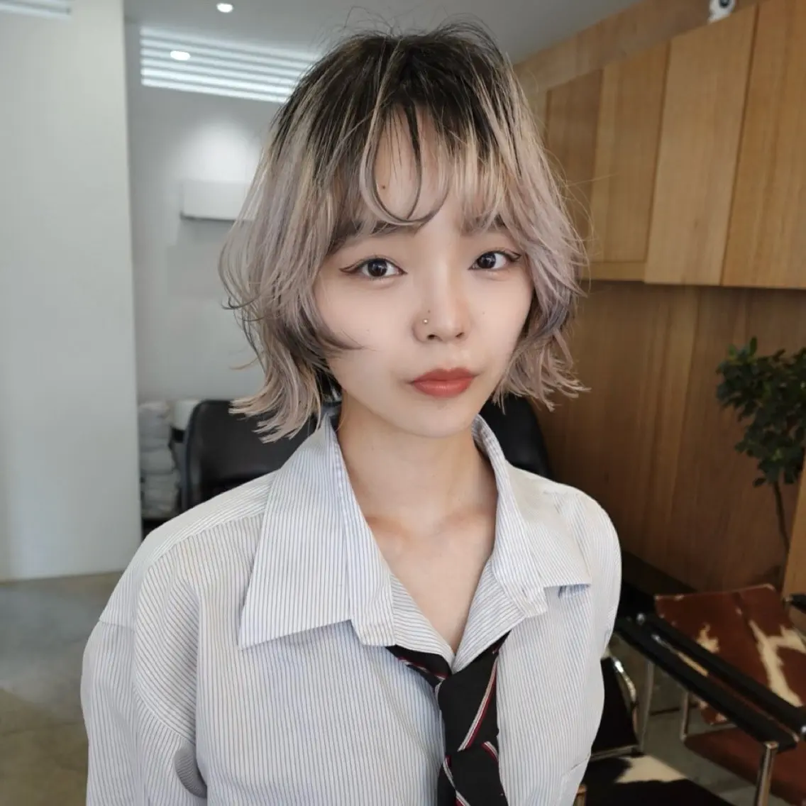 ショート 柔らかbeige /chinari❤︎のヘアスタイル
